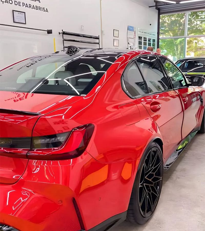 Vitrificação de pintura automotiva